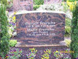 Grab von Maria Frerichs (geb. Gerdes) (10.12.1913-11.02.1985 ... - wl192