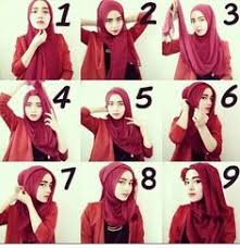 Hasil gambar untuk tutorial hijab segi empat dian pelangi