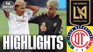 LAFC vs Deportivo Toluca F.C. Toluca CONCACAF Champions Cup Highlights ⚽️ FOX Soccer