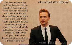 How Tom Hiddleston Won Over &amp; Charmed This #TeamThor Lady ... via Relatably.com