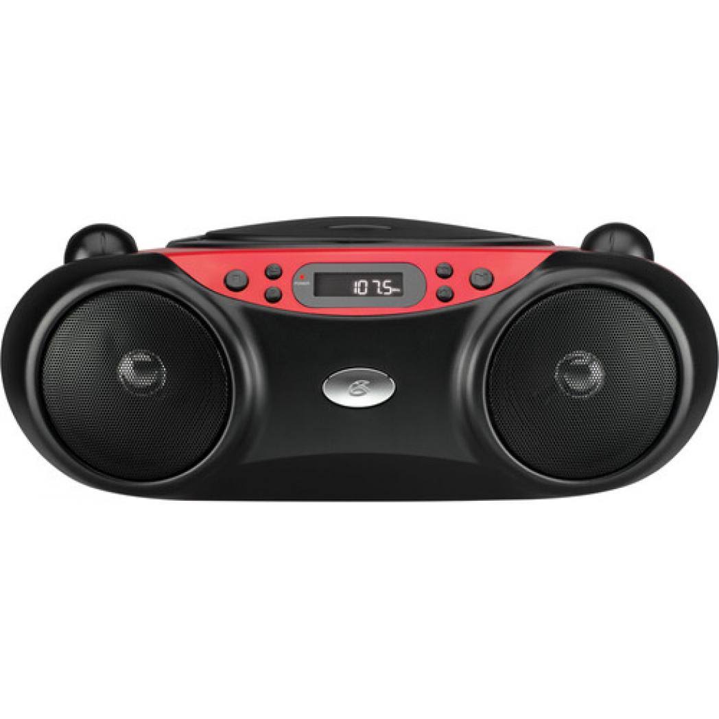 GPX BC232R Radio/CD Player Boombox