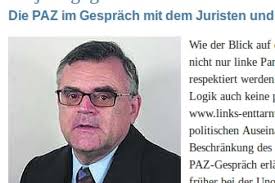 Josef Schüßlburner tritt auch als ein Initiator der Internetseite ...
