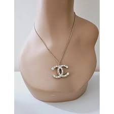 Chanel CC Logo Pendant Necklace