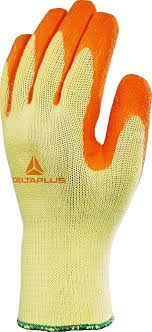 Elvex VE730OR - safety gloves -latex coated - size 9 : Amazon ...