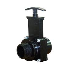 Valterra 7108X Gate Valve, 1-1/2 " FPT x MPT, Black
