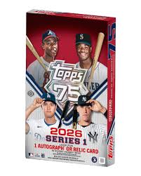 2026 Topps Series 1 Baseball Details, Hobby Box Breakdown