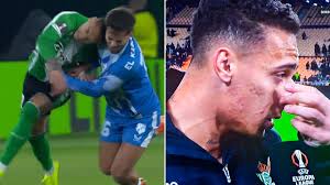 Antoni cries after controversial episode in the match: reaction to avoiding a red card