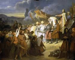 Image of Charlemagne Christianization Saxons