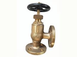 JIS F7302 Marine Brass 5K Angle Globe Valve-Marine Valve and ...
