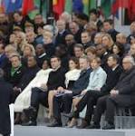 World leaders mark centenary sombre