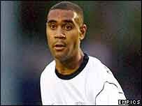 Leon Constantine. Constantine was a prolific scorer for Southend last season - _40464499_leonconstantine_emp203