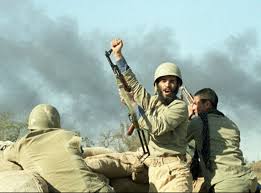 Soldado de irán durante la contienda. Fuente