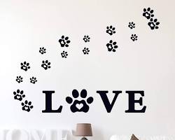 various paw print art piecesの画像