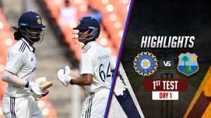 India vs West Indies, 1st Test