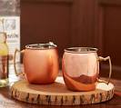 M Set of Moscow Mule Mugs, 16oz Size: Cups, Mugs