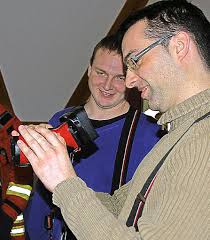 Seminarleiter <b>Lars Dittus</b> (links) schulte zwanzig Feuerwehrleute der <b>...</b> - 80565048