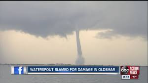 Image result for tampa waterspout