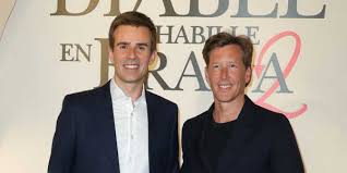 Jean-Baptiste Marteau et son compagnon Jean de Reynal ont attiré tous les regards au Grand Rex