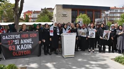 Niğde AK Parti Kadın Kolları'ndan Gazze'ye açıklaması