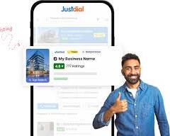 Image of Justdial website