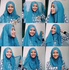 Hasil gambar untuk tutorial hijab