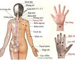 Hình ảnh về Ấn huyệt cổ vai gáy