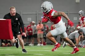 OSU wide receiver Brandon Inniss in action: Photos from 2026 Ohio State football season