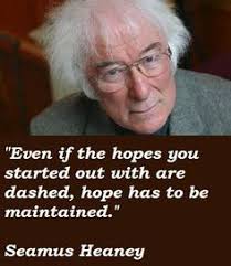 Seamus Heaney on Pinterest | Poetry, Poem and Northern Ireland via Relatably.com