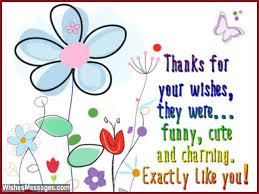 Thank You Messages for Birthday Wishes: Quotes and Notes | Sms ... via Relatably.com