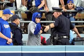 World Series: Fan interference ruling at Dodger Stadium keeps Yankees 
scoreless on pivotal play