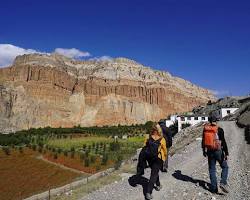 Image of Upper Mustang Trek tea houses, Nepal