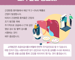 간경변 및 간암 이미지