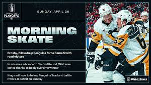 NHL Morning Skate: Stanley Cup Playoffs Edition – April 26, 2026