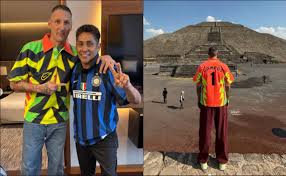Marco Materazzi alaba a Jorge Campos y vista las pirámides de Teotihuacán: 