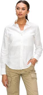 Amazon.com: Cali1850 Women's Casual Linen Shirts – Classic Fit 100% Linen Long Sleeve Fitted Button Down Top Collared Blouse 20822JLN603_LBL XS : Clothing, Shoes & Jewelry