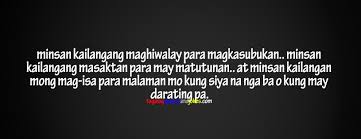 Tagalog Quotes For Bitter Person. QuotesGram via Relatably.com