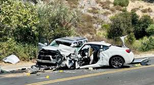 That looks like a side collision?