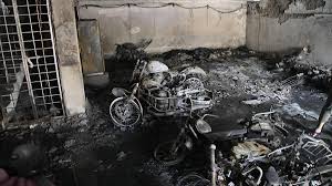 Fire in Gachibowli apartment triggers panic, six injured