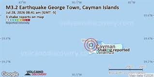 Seismic-like event, possible earthquake, reported about 10 minutes ago near George Town, George Town, Cayman Islands