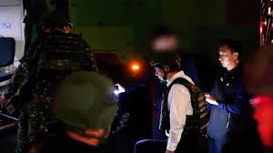 Taiwan’s leader boards armored vehicle to escape mock ‘decapitation strike’