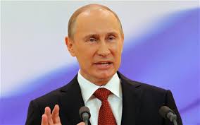 Russian President Vladimir Putin Photo: EPA/VLADIMIR RODIONOV/RIA NOVOSTI. 9:50AM BST 05 Jun 2012. Both energy and foreign policy co-operation are high on ... - putin-summary_2213081b