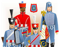Image of Napoleonic Hussars cavalry uniform
