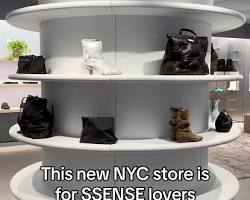 Image of SSENSE store in NYC