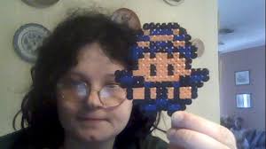 Pokemon Crystal Kris Perler by =SuzuriHeinze on deviantART - pokemon_crystal_kris_perler_by_kawaiiranchan-d3jo6j9