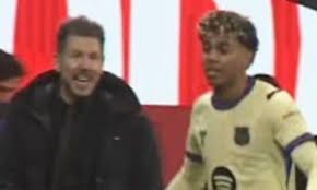 Diego Simeone a râs de Lamine Yamal, în timp ce Atletico o surclasa pe Barcelona: ”Meritau asta!”