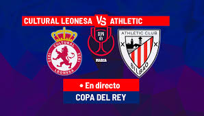 Cultural Leonesa - Athletic en directo | Prórroga del partido de octavos de Copa del Rey hoy en vivo