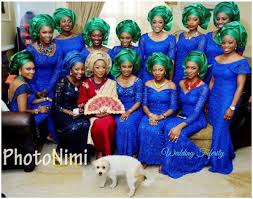 Image result for green asoebi