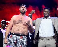 Tyson Fury and Francis Ngannou