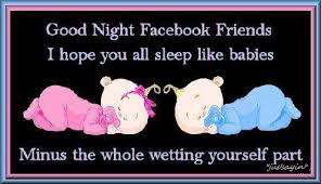 Funny Good Night Quotes For Facebook - funny good night quotes for ... via Relatably.com