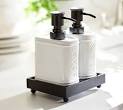 Soap and lotion dispenser caddy